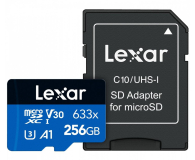 Lexar 256GB microSDXC High-Performance 633x UHS-I A1 V30 - 603806 - zdjęcie 4